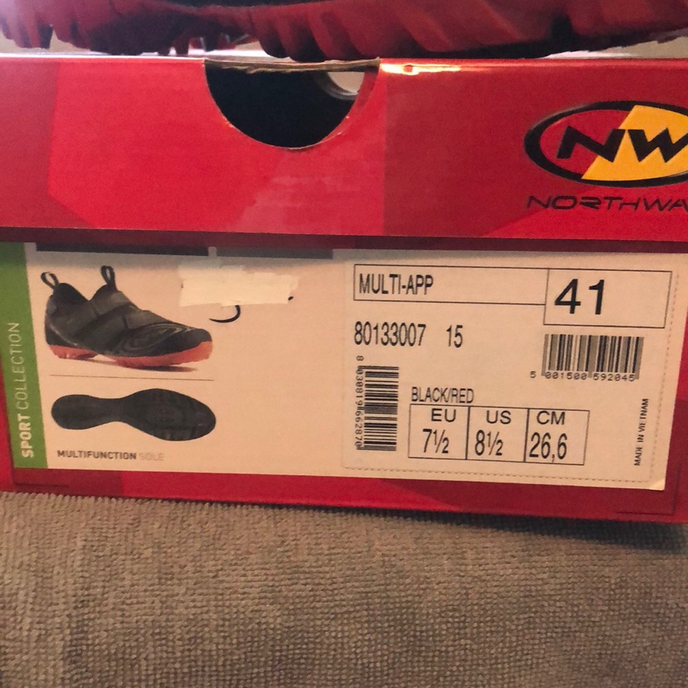Northwave cycling shoes.